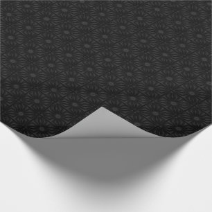 Coins Agréés, Papier d'Enveloppement Cadeau Noir