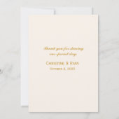 Coins Or Ornat, Art Déco, Merci Photo (Dos)