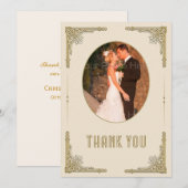 Coins Or Ornat, Art Déco, Merci Photo (Devant / Derrière)