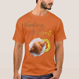 Coinsants Cryptocurrency en ontbijt T-shirt