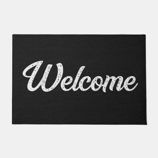 Coir Texture Simple  Welcome Doormat Deurmat (Voorkant)