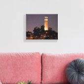 Coit Tower bij nacht Canvas Afdruk (Insitu (Woonkamer))