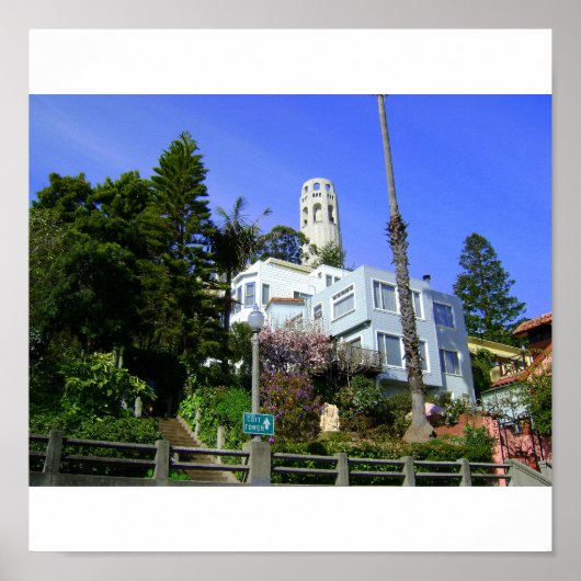 Coit Tower Poster (Voorkant)