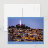 Coit Tower San Francisco Briefkaart (Voorkant / Achterkant)