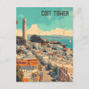 Coit Tower San Francisco Briefkaart