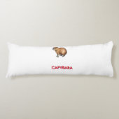 Cojin de capybara lichaamskussen (Voorkant)