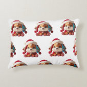 Cojin decorativo con peluche de navidad accent kussen (Voorkant)
