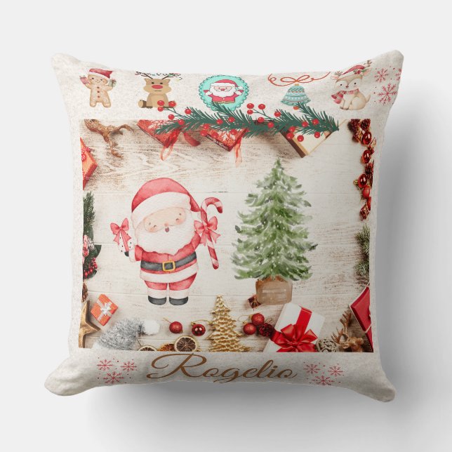 Cojín navideno  kussen (Voorkant)