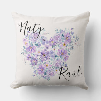 Cojines Personalizados para Parejas en Tonos Lila Kussen