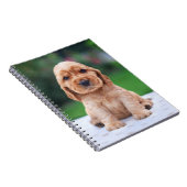 Coker Spaniel Puppy Notitieboek (Rechterzijde)
