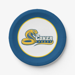 Coker University Cobras Logo Papieren Bordje