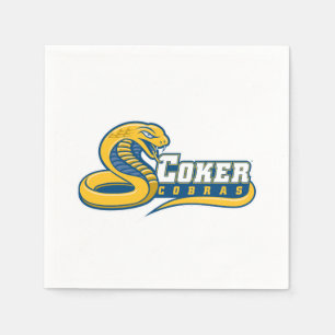 Coker University Cobras Logo Servet
