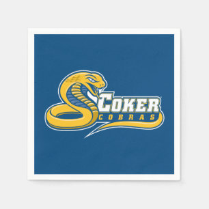 Coker University Cobras Logo Servet
