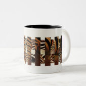 COL 35 TWEEKLEURIGE KOFFIEMOK (Voorkant rechts)