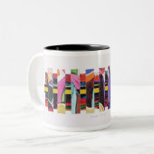 COL 7 TWEEKLEURIGE KOFFIEMOK (Voorkant links)