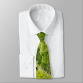 Col cravate à motif vert (Attaché)