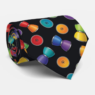 Col cravate à motif Yo-Yo moderne