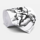 Col cravate blanc illustration Cupid Vieux (Roulé)
