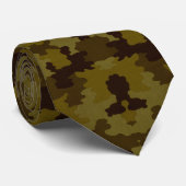 Col cravate camouflage foncé (Roulé)