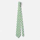 Col cravate Clover de la Saint-Patrick pour hommes (Devant)