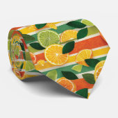 Col cravate de fruits d'été saisonniers (Roulé)