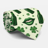 Col cravate de la Saint-Patrick Sip & Smirk (Roulé)