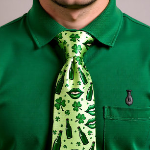 Col cravate de la Saint-Patrick Sip & Smirk