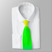 Col cravate dégradé jaune vert bleu vibrant modern (Attaché)