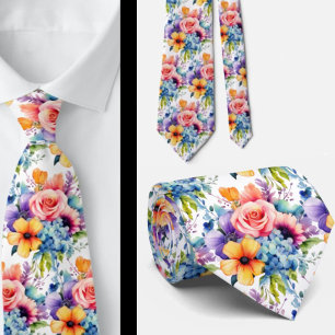 Col cravate d'homme Nœud papillon floral pour ma
