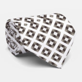 Col cravate diamant monochrome (Roulé)