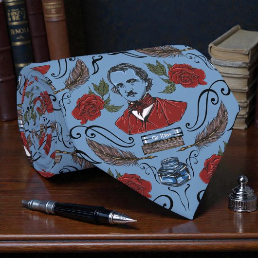 Col cravate Edgar Allan Poe