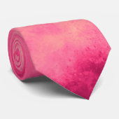 Col cravate effet nuage rose (Roulé)