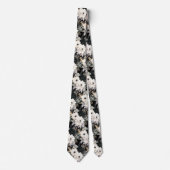Col cravate floral moderne | Occasions spéciales f (Devant)