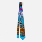 Col cravate homme Blue Hot Lava (Dos)