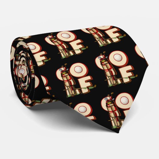 Col cravate homme Golf Love (Roulé)