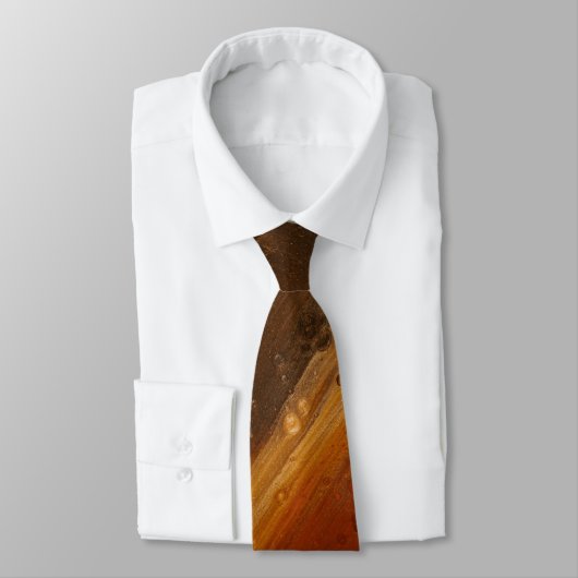 Col cravate homme Hot Brown Lava (Attaché)