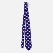 Col cravate homme impression baseball (Dos)