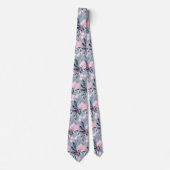 Col cravate mariage floral (Devant)