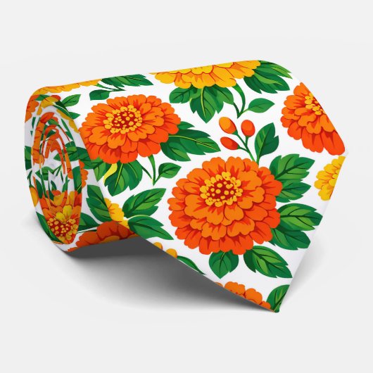 Col cravate Marigold Fiesta (dos vert) (Roulé)