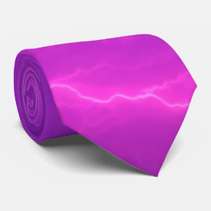 Col cravate moderne minimaliste violet