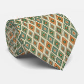 Col cravate motif africain (Roulé)