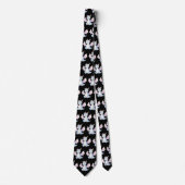 Col cravate motif dragon (Devant)