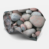 Col cravate motif River Rocks (Roulé)