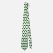 Col cravate St. Patrick's Clover pour hommes (Devant)
