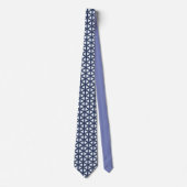 Col cravate triangle bleu Alien (Devant)