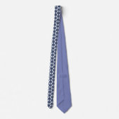 Col cravate triangle bleu Alien (Dos)