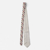 Col cravate Wonderland motif classique (Dos)