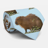 Col de cravate capybara (Roulé)