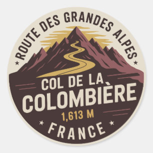 Col de la Colombière Frankrijk Alpen Ronde Sticker