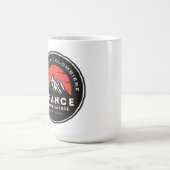 col de la colombiere , franse alpen koffiemok (Center)